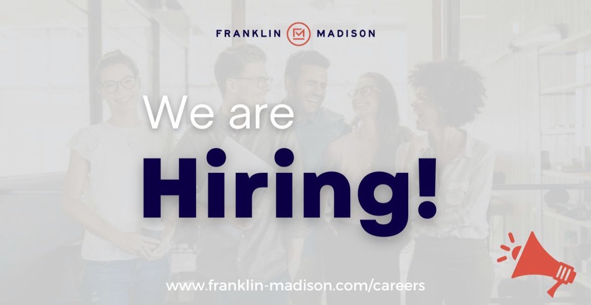 frnklnmadison's tweet photo. WE ARE HIRING! 📣 

Learn more and apply here: https://t.co/boSkksxiH2

#hiring #openjobposition #marketingstrategy #learninganddevelopment #sales #reportinganalyst https://t.co/1oZ6bVPx3U