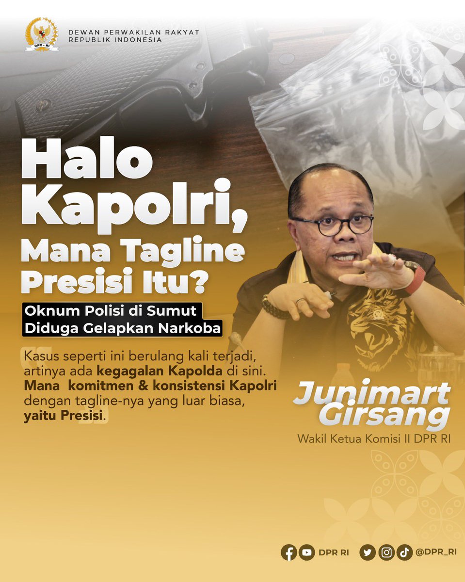 Ayo Pak Kapolri, buktikan ketegasan bapak!!!! 

#polisi #polri #SumateraUtara