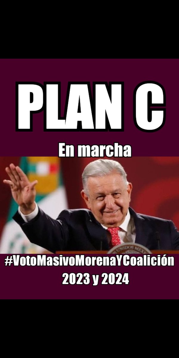 Estrell36068515's tweet photo. PLAN C AVANZA PESELE A QUIEN LE PESE https://t.co/BLjv1F8A0F