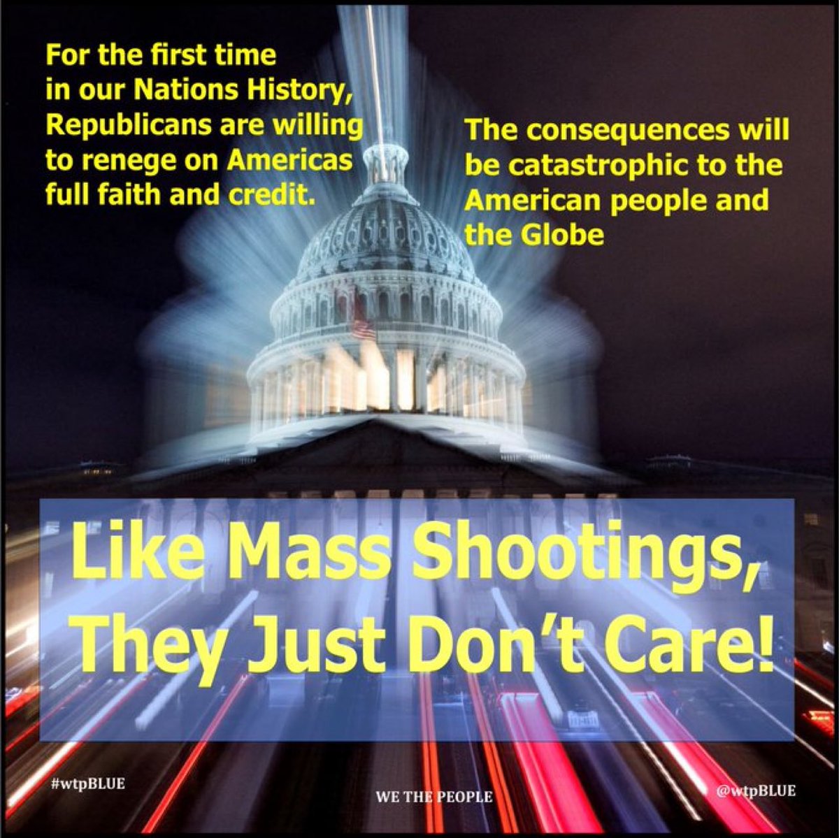 bkaydw's tweet image. #wtpBLUE  #wtpSts 
Tying the Debt Ceiling and debt is GOP chaos/craziness!

The dispute is not about debt, the GOP doesn’t give a “la dee da” about the national debt. It’s about sabotaging Biden’s presidency and confounding the Democrats’s legislation.
#RepublicansDontCare 
Want