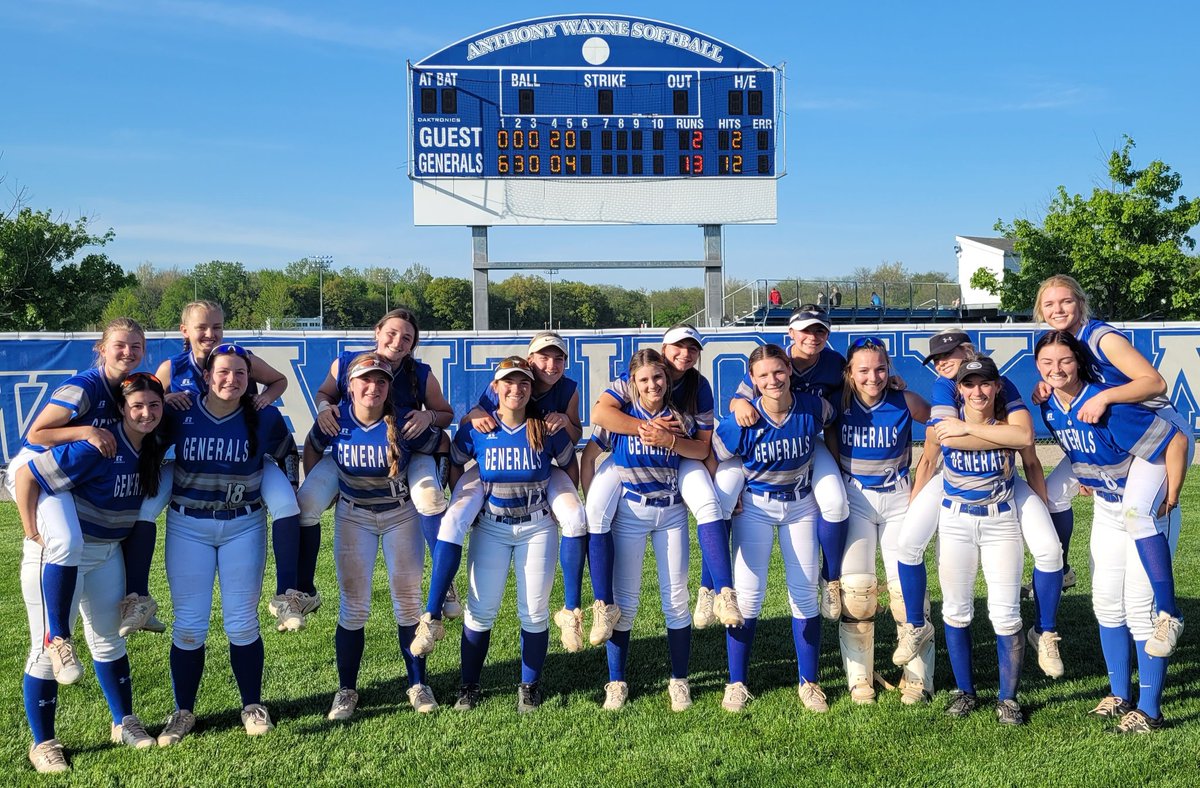 AWHS Softball on Twitter "Generals improve to 202 (82 NLL) w/ 132