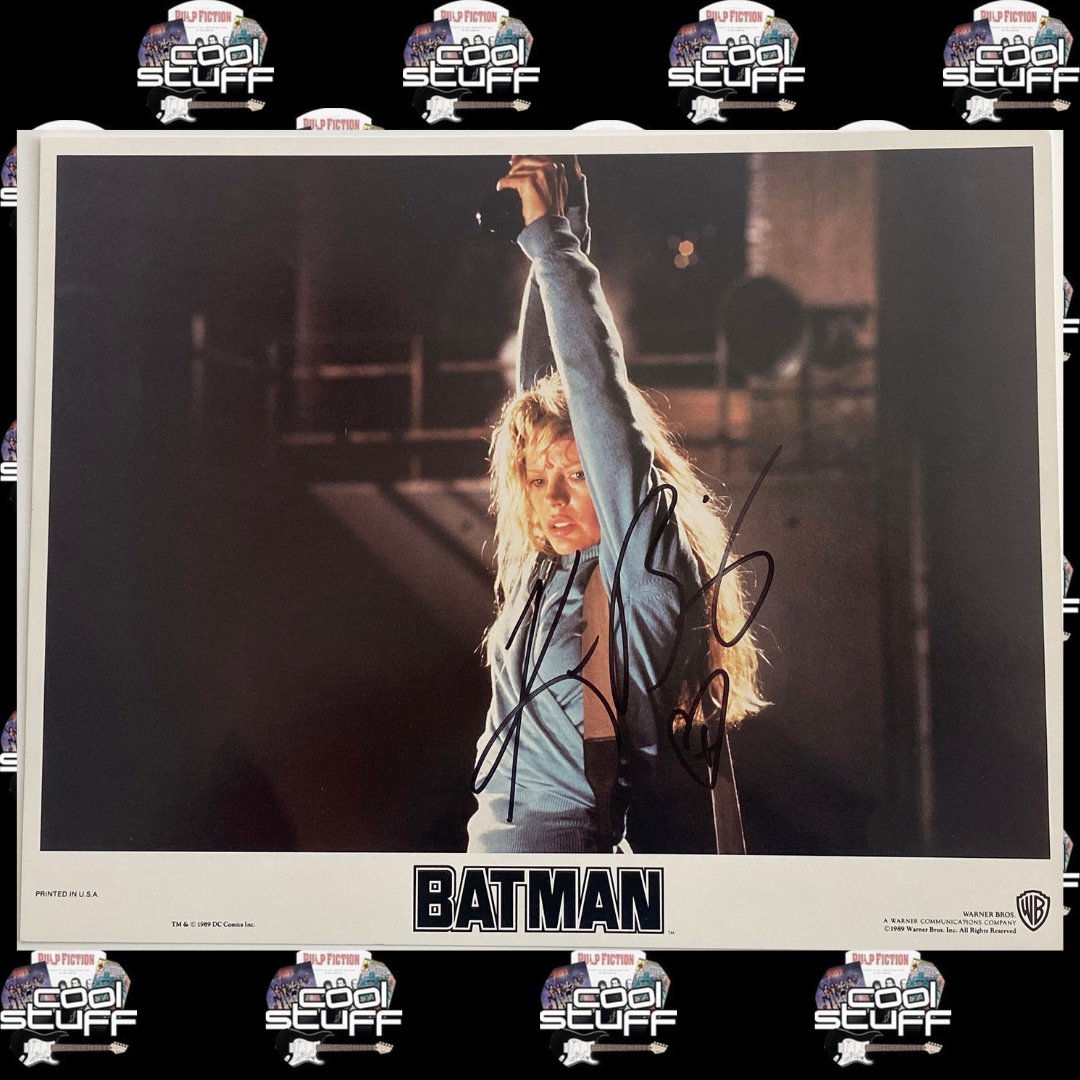 🦇📸 Holy collectibles, Batman! Check out this amazing signed photo featuring Kim Basinger as Vicki Vale from the Batman movie! 🤩  

Check out our Instagram shop at loom.ly/rCTNbfA 

#Batman #KimBasinger #VickiVale #Movie #Collectibles #SignedPhoto #HolyCollectibles