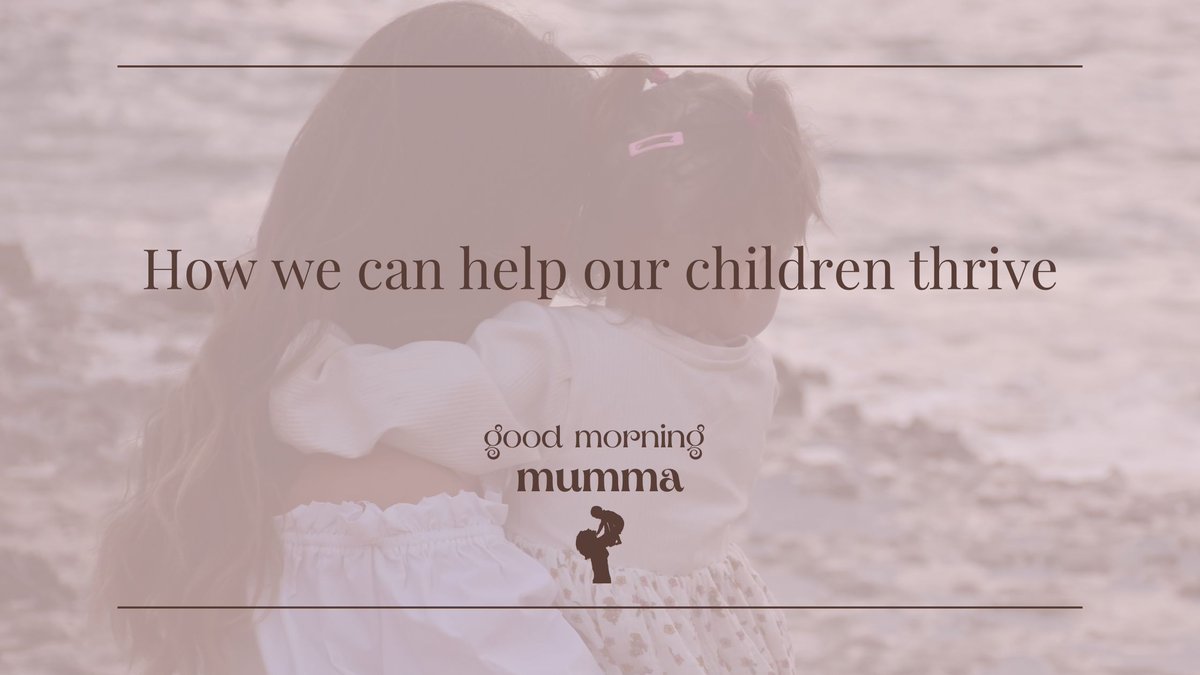 Good Morning Mummas & happy Friday! 💛🌻
I have a new post I'd love to share with you all, called How we can help our children thrive.
Check it out at hanmy050.wixsite.com/good-morning-m…

#Goodmorningmumma #aussiemums #betterparenting #parentingblog #mummyblog #thrivingchildren