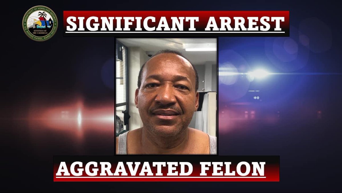 USBPChiefRMY's tweet image. Ramey Sector #BorderPatrol agents arrested a migrant from the Dominican Republic after the #PRPD #FURA intercepted a smuggling vessel near Guayanilla, PR. Subject’s criminal history includes charges for Conspiracy with Intent to Distribute Cocaine and Social Security Fraud.