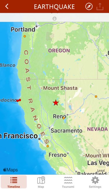 ONE_ON_144's tweet photo. 8 min.ago #earthquake 5.3 has hit Lassen (CA), United States, 6.2mi, 6:19 PM CDT (GEOFON) https://t.co/P1zJzgBvGi https://t.co/heLeKKbuZg