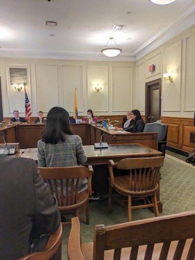NJ_ISJ's tweet photo. Today our Associate Counsel Micauri Vargas testified in support of A3690 – the “New Voter Empowerment Act” – which will allow 17-year-olds to vote in primary elections if they would be 18 by the general election. https://t.co/YTHvxYPntl