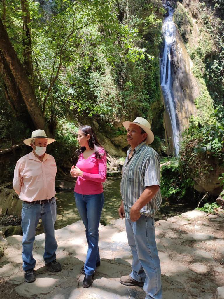 PalomaArce9's tweet image. Por invitación de Don Lole, hoy hicimos un recorrido para orientarlo y asesorarlo sobre temas de la UMA El Mocoque-Chuveje, en Cuesta de Huazmazontla, #Pinal de Amoles, unidad que maneja especies en vida silvestre con fines de conservación, educación ambiental e investigación.