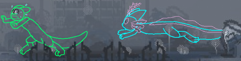 alphyart's tweet photo. (2023 apr 26 EB2)

not good.  not good

#rainworld #rainworldart #rainworlddownpour https://t.co/pF5eTcDnCT