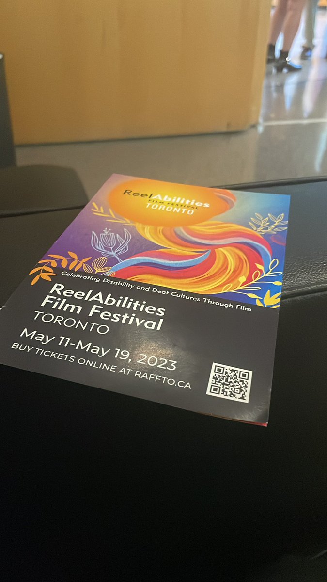 A11yAlicia's tweet photo. Excited to celebrate the opening of @ReelAbilitiesTO Film Festival!!! #RAFFTO #A11yTO #AccessibilityJustGotBettter https://t.co/kSus5TqOgm