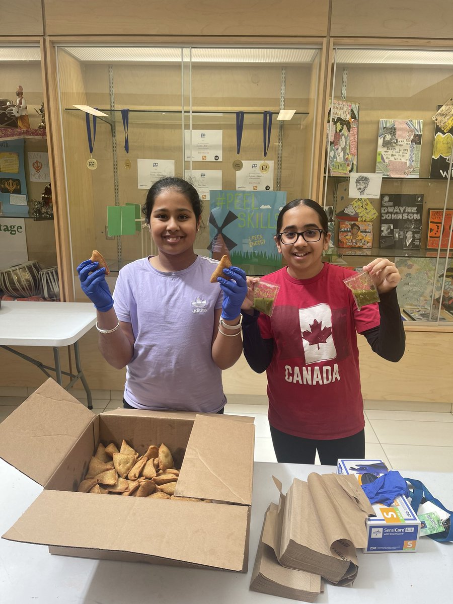 Goraya1419's tweet photo. Food sale during Sikh Heritage Month at our school. https://t.co/MSHU1G4am6