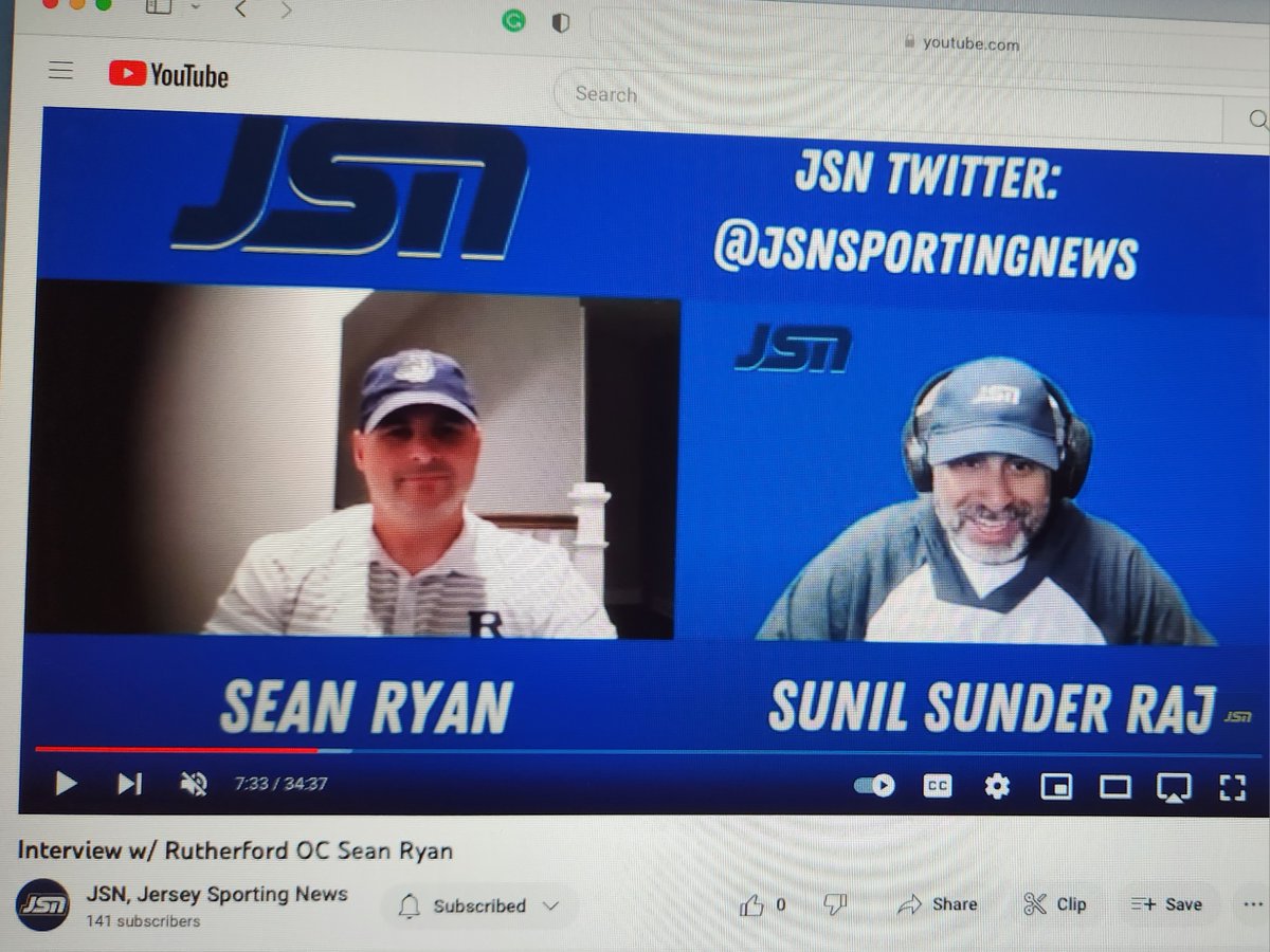 SunilSportsNews's tweet photo. #JerseySportingNews @JSNSPORTINGNEWS video interview with #SeanRyan @coachryan04 #RutherfordHighSchool @RutherfordHigh @ruthblldgsfbll Offensive Coordinator, Quarterbacks Coach and Recruiting Coordinator https://t.co/RCKOIW2Jhy https://t.co/c9lSktvNWR