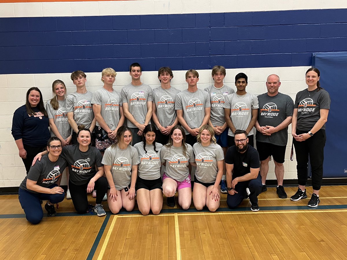 Shoutout to our amazing volunteer student-athletes and coaches who put together the first annual Jr. Blazers volleyball program for grade 7s and 8s. Next Thursday is our last week and we already can’t wait to do it again next year!!!