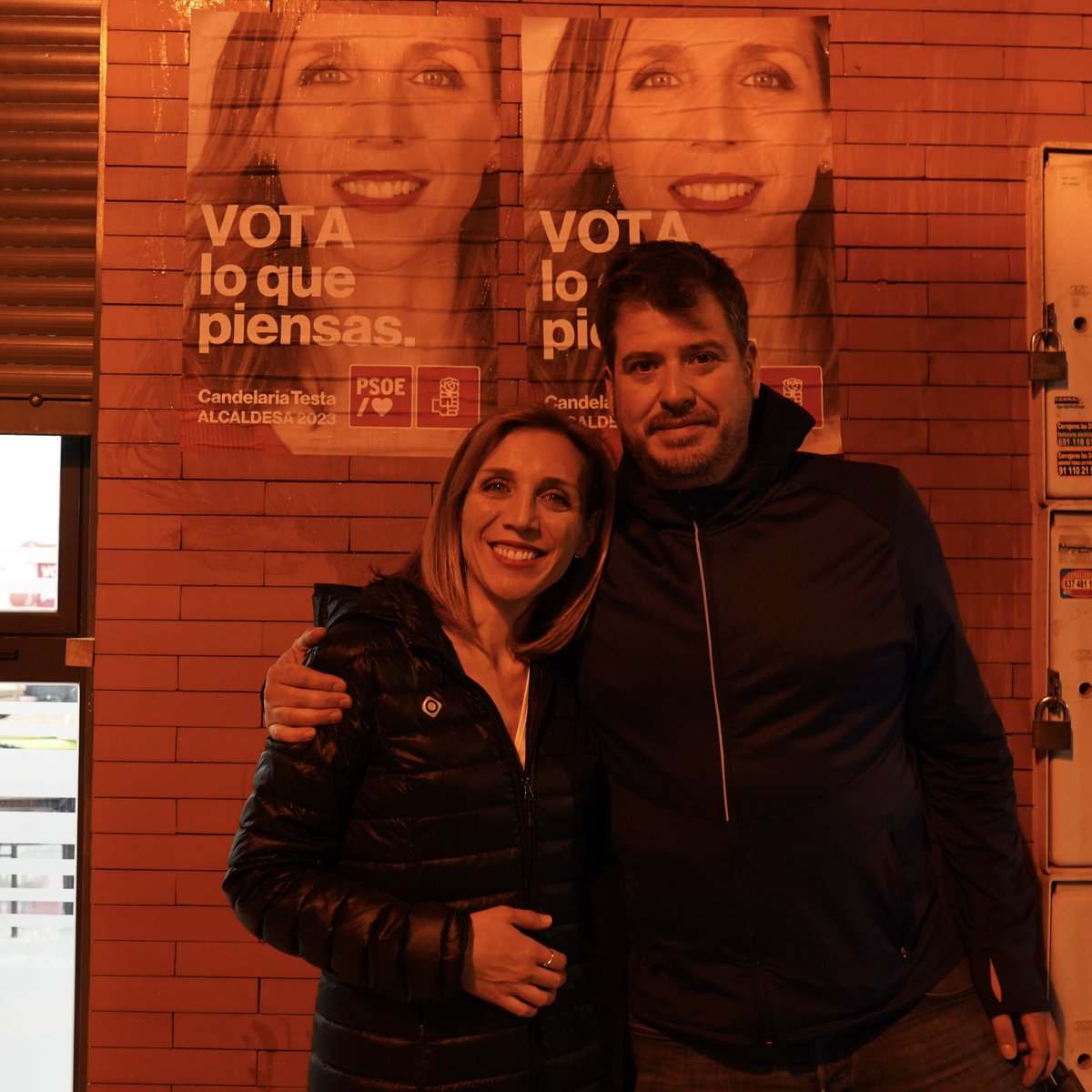 CandeTesta's tweet photo. Arranca una campaña emocionante que será el comienzo de un nuevo #Alcorcón ! Vota lo que piensas! Vota @psoe_m @psoealcorcon 🌹❤️ https://t.co/6D9mSevLza