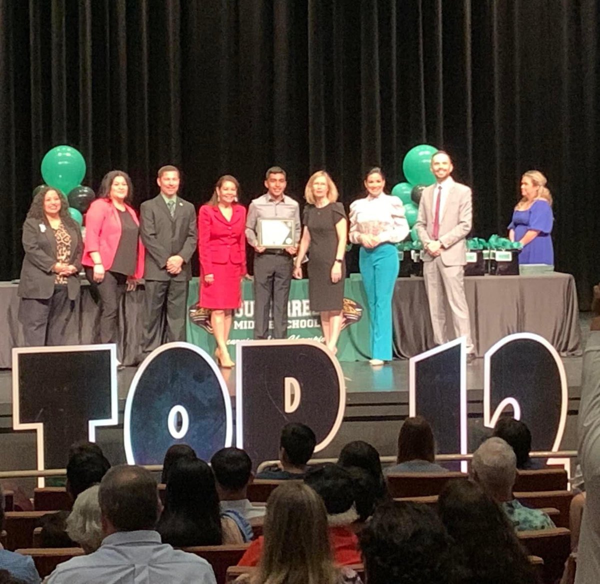 YMarquezHCISD's tweet photo. Proud mom moment. GMS Top 12 student two years in a row. 👏 https://t.co/aDYHzzp1jm