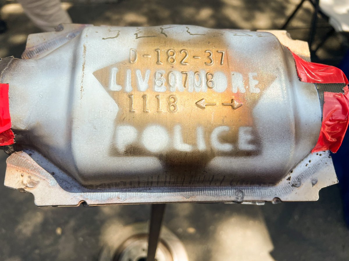 Livermore PD on Twitter "That’s a wrap! 176 vehicles newly etched with