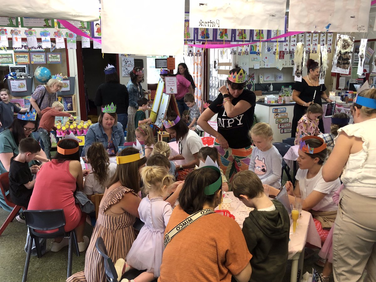 FernyHillsSS's tweet photo. Our Prep students (and their teachers) treated their mum’s to a special Mother’s Day morning tea. Our mums’ were given massages, ice cream sundaes and heaps of pampering. Happy Mother’s Day to our amazing mums! 🥰 https://t.co/KgskuXVhoC