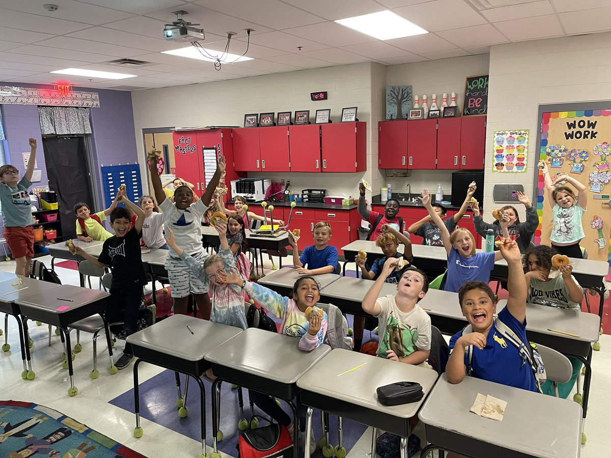 We celebrated being done with all of our benchmark tests with <a href="/krispykreme/">Krispy Kreme</a> 🍩 today! 😋