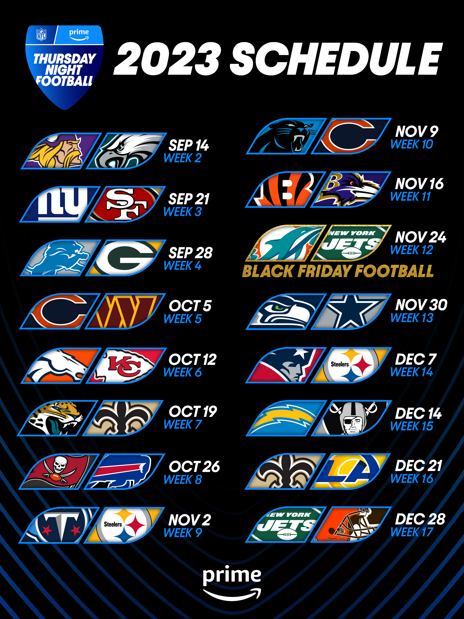 who plays tonight on thursday night football nfl