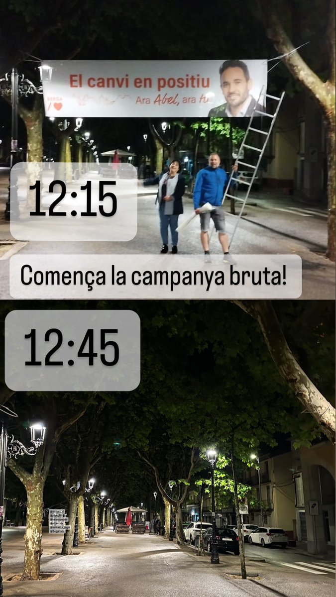 Comença la campanya bruta. Sembla que el canvi en positiu per Berga, incomoda.
