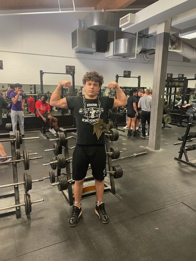 Presenting DJ DILLON <a href="/DBoss737/">DJ Dillon</a> as Iron Knight of the week!  This beast has tore it up in the weight room this spring. He leads, works, teaches and pushes others. WE SEE YOU DJ! Hard work pays off!

#OATH #FAMILY #uKNIGHTEDthroughIRON