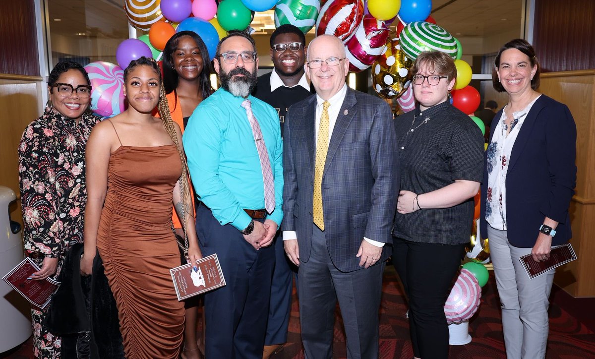 Great speech by Orlondo Williams to kick off the Multicultural Services Graduation Reception. He is one of 5 @WymanCenters scholars graduating from <a href="/MissouriState/">Missouri State</a> next week.