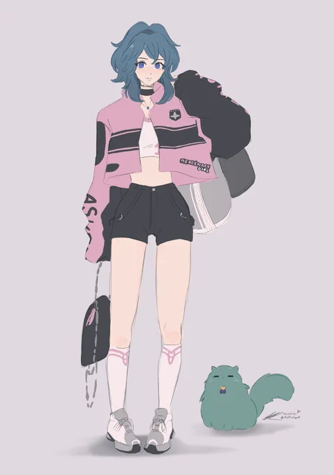 Blade Breaker's girl   #Byleth #FE3H #FireEmblem