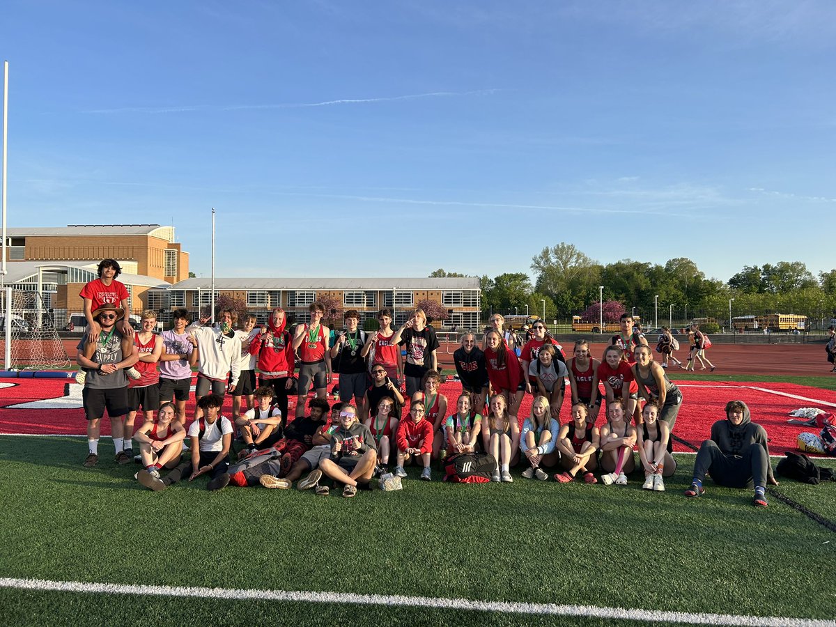 Boys are CVC Champions and girls are your runner-up.  Many PR’s and the future is bright.