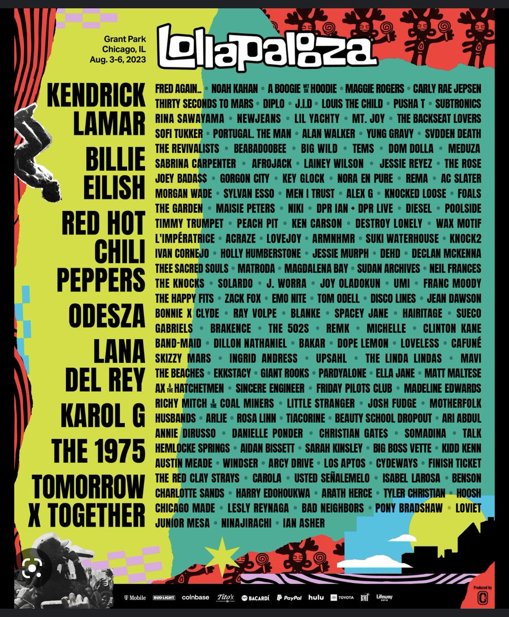 ShaniceDurrett's tweet photo. Can someone tell me why all these festivals practically have the same lineup https://t.co/1iVHBepjkL
