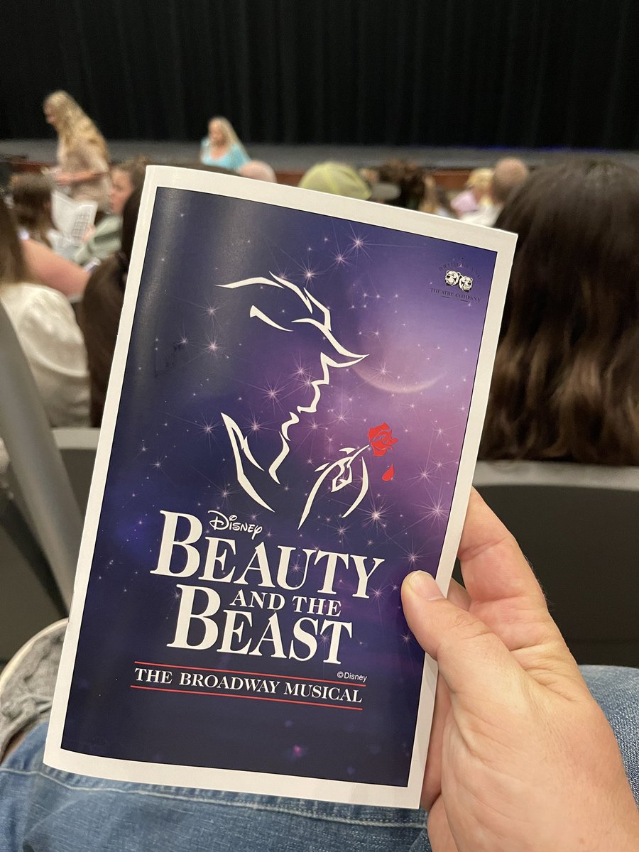 Excited for @BLandTheatreCo production of Beauty and the Beast! Break a leg Bears!! #WinTheDay #BridgelandBest