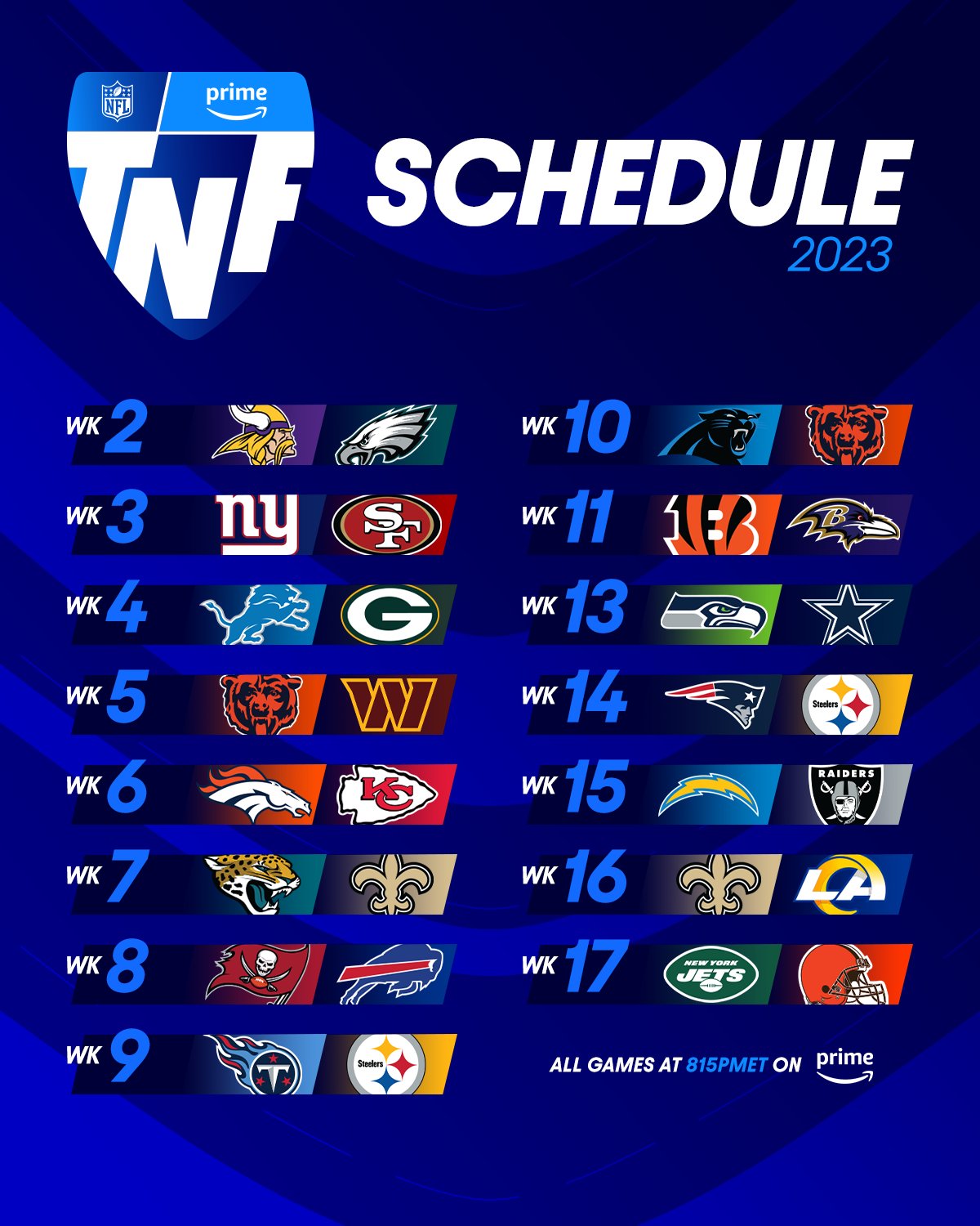 game times nfl sunday