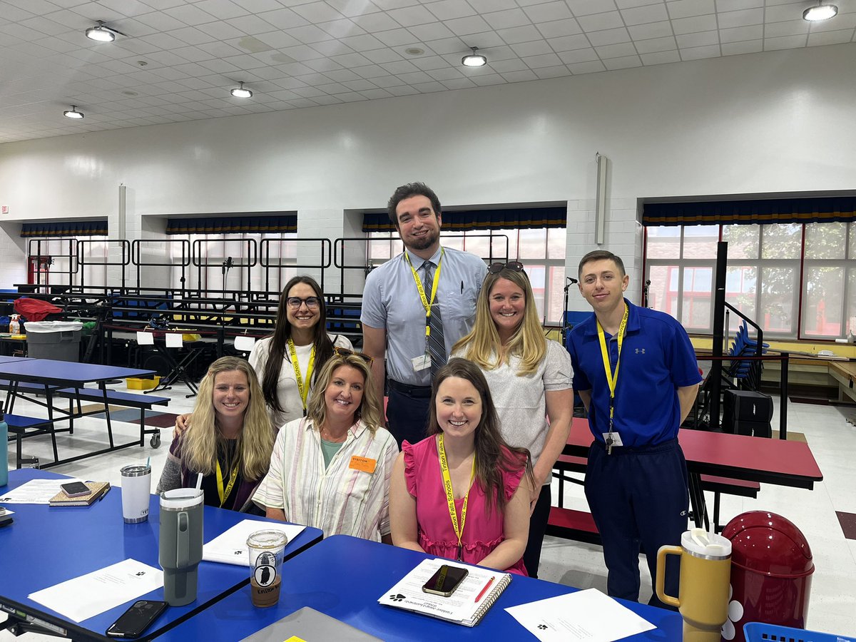 MFA PAWS 🐾 committee discussing positive behavioral supports… THIS TEAM💪