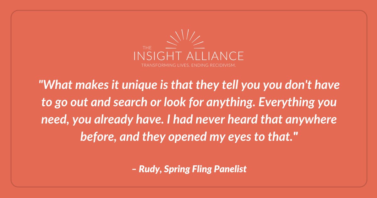 Rudy is one of our Spring Fling panelists, and the latest in our speaker series highlight! Join us on May 18, 2023, from 6pm-9pm to hear more about Rudy’s experience with The Insight Alliance. 

Don’t wait – get your ticket now: bit.ly/Spring-Fling-2…

#TheInsightAlliance