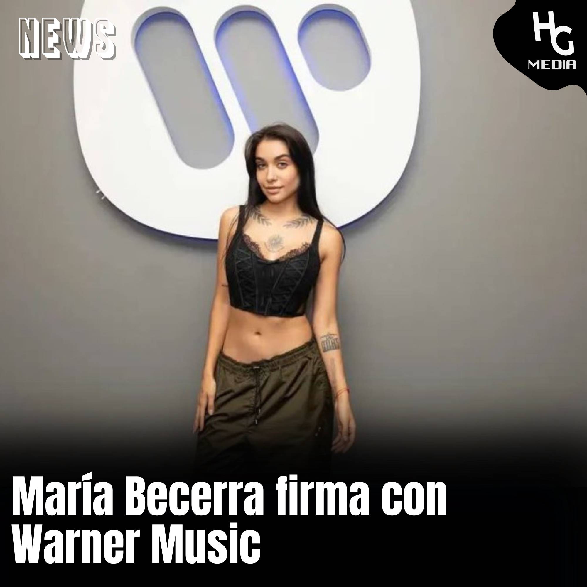 Maria Becerra firma contrato con Warner Music Latina
