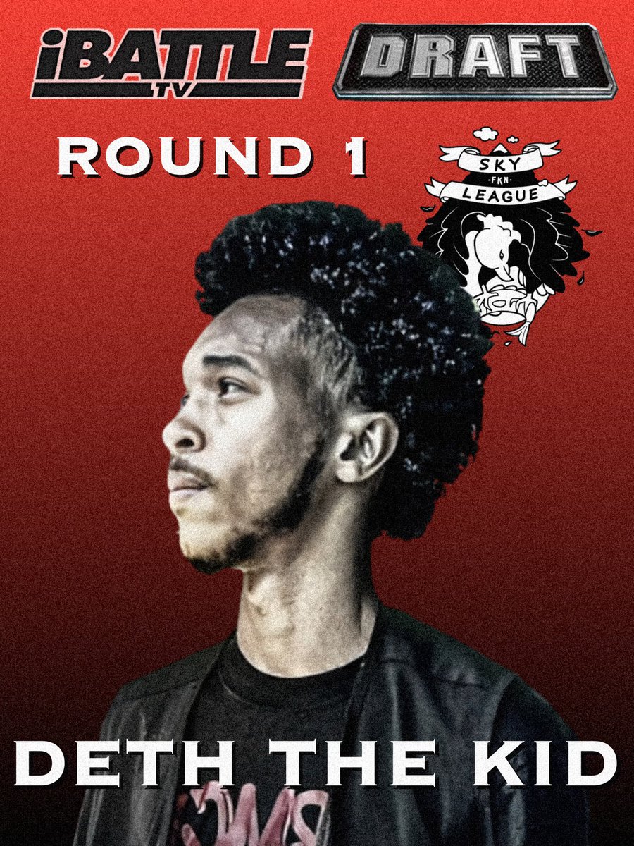 AllThingsBatRap's tweet photo. Round 1 of the @ibattletv Draft..

#WaterLeague selects OPPA (@popstartimmy)

#SkyLeague selects DETH THE KID (@DethTheKidder) 

#iBattleDraft https://t.co/hsl2Y4IL6m