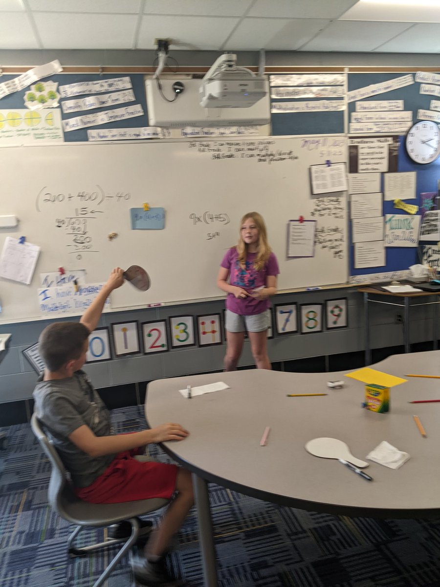 CCurtisGL's tweet image. Mrs. King facilitates students leading the lessons using intentional math talk. #GoGullLake #GLCSRyan @rwoodrow8 @CanHolmes24