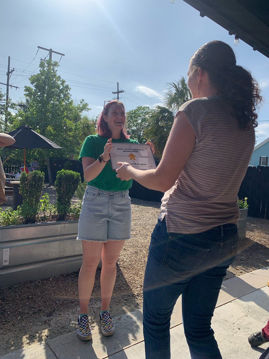 I love being a part of the <a href="/CofCEVSS/">CofC EVSS</a> program. Students voted me most likely to attend student sponsored events! Hey, pizza, beer and good conversation and I’m there!