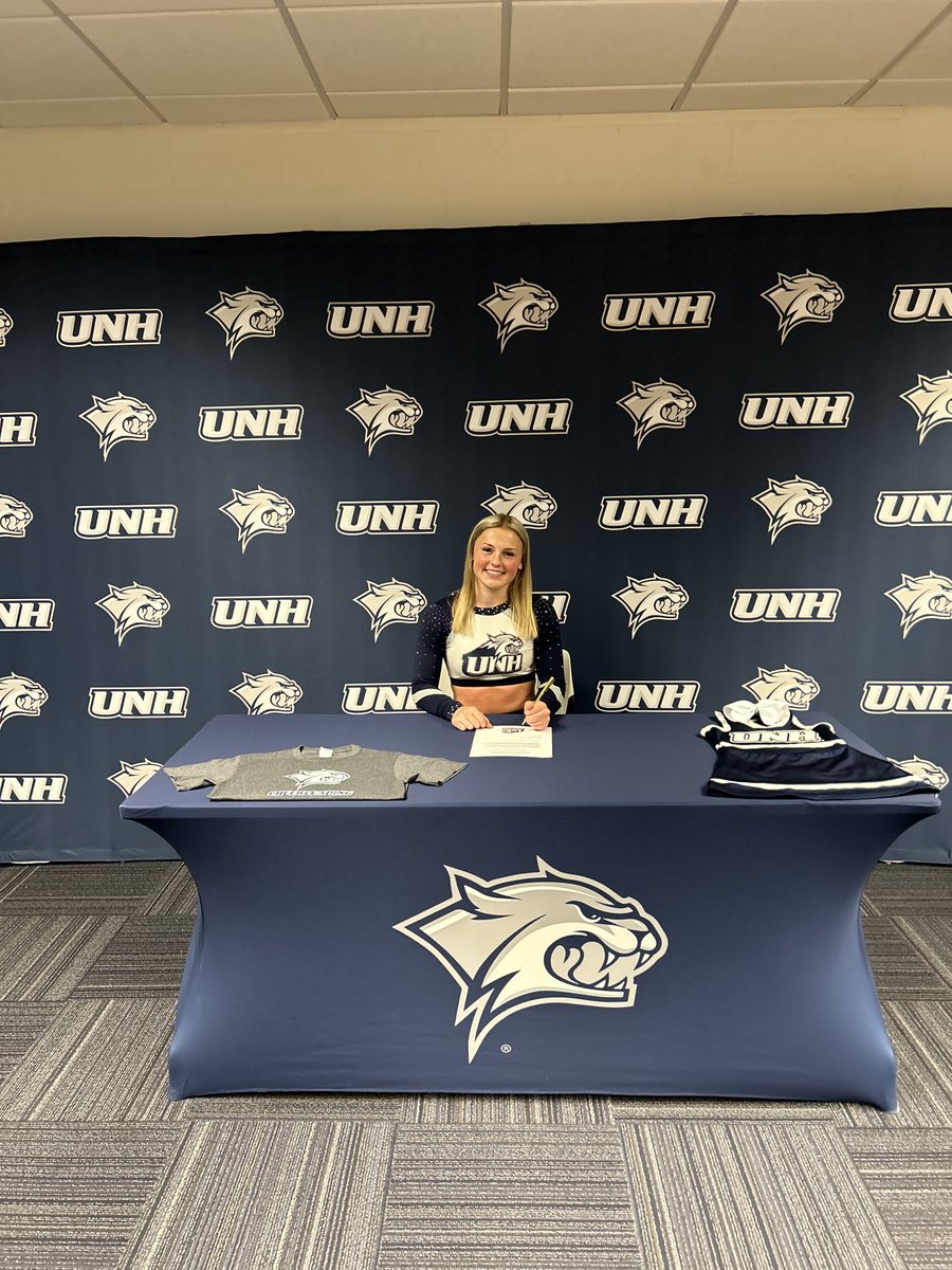 JamesBelleau's tweet photo. Dreams do come true. Hard work pays off.  You have put tons of time and effort into this sport!  So proud Anna B.  You are joining the defending Division 1 All-Girls Advanced College National Champions!  Go Cats! https://t.co/HAL2RKcrQO