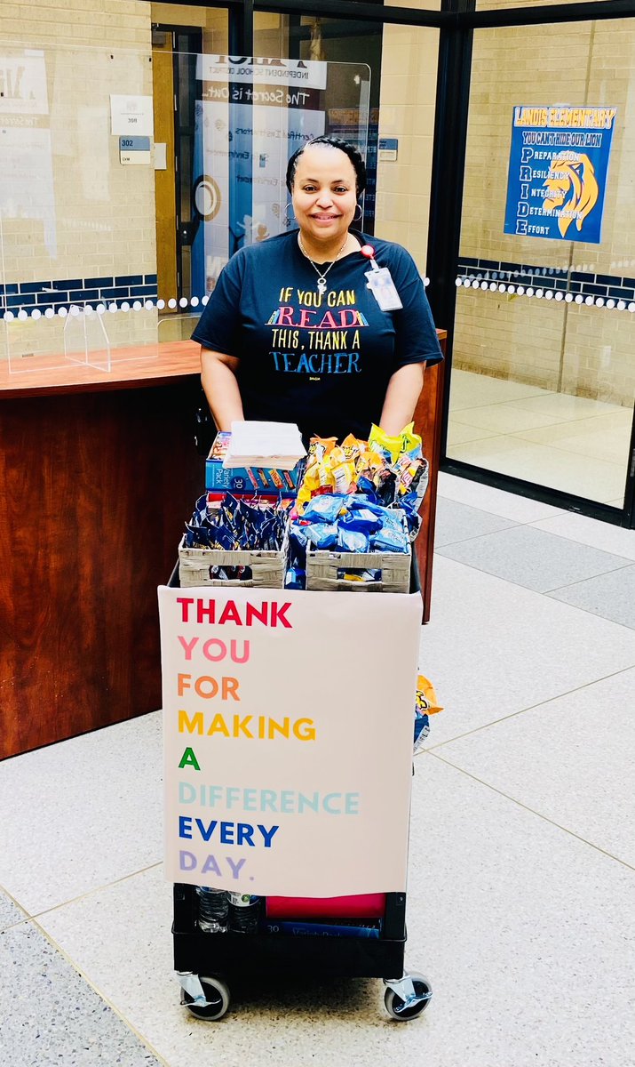 Never underestimate the power of snacks at 2:00 PM on a Thursday at @landis_es in mid-May 😬#StaffAppreciationWeek