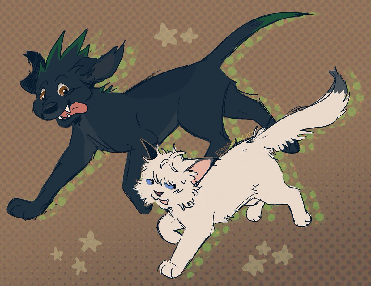 emdrawscats's tweet photo. today's Art Made for my Sanity: hxh creatures. my sons. THE boys of all time https://t.co/zQ1aQmHIW9