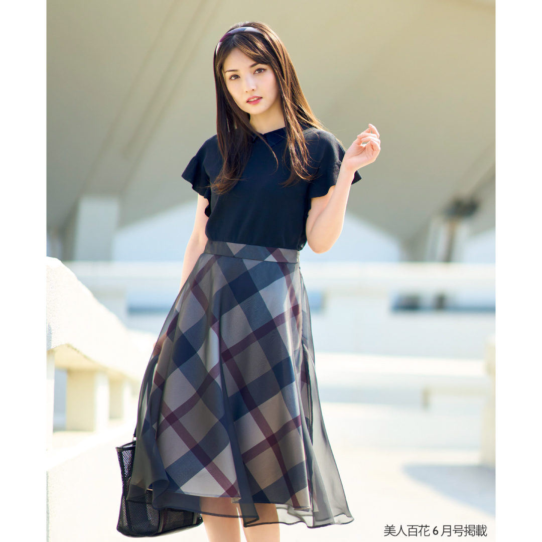 BURBERRY BLUE LABEL バーバリー ブルーレーベル フィットアンドフレア 