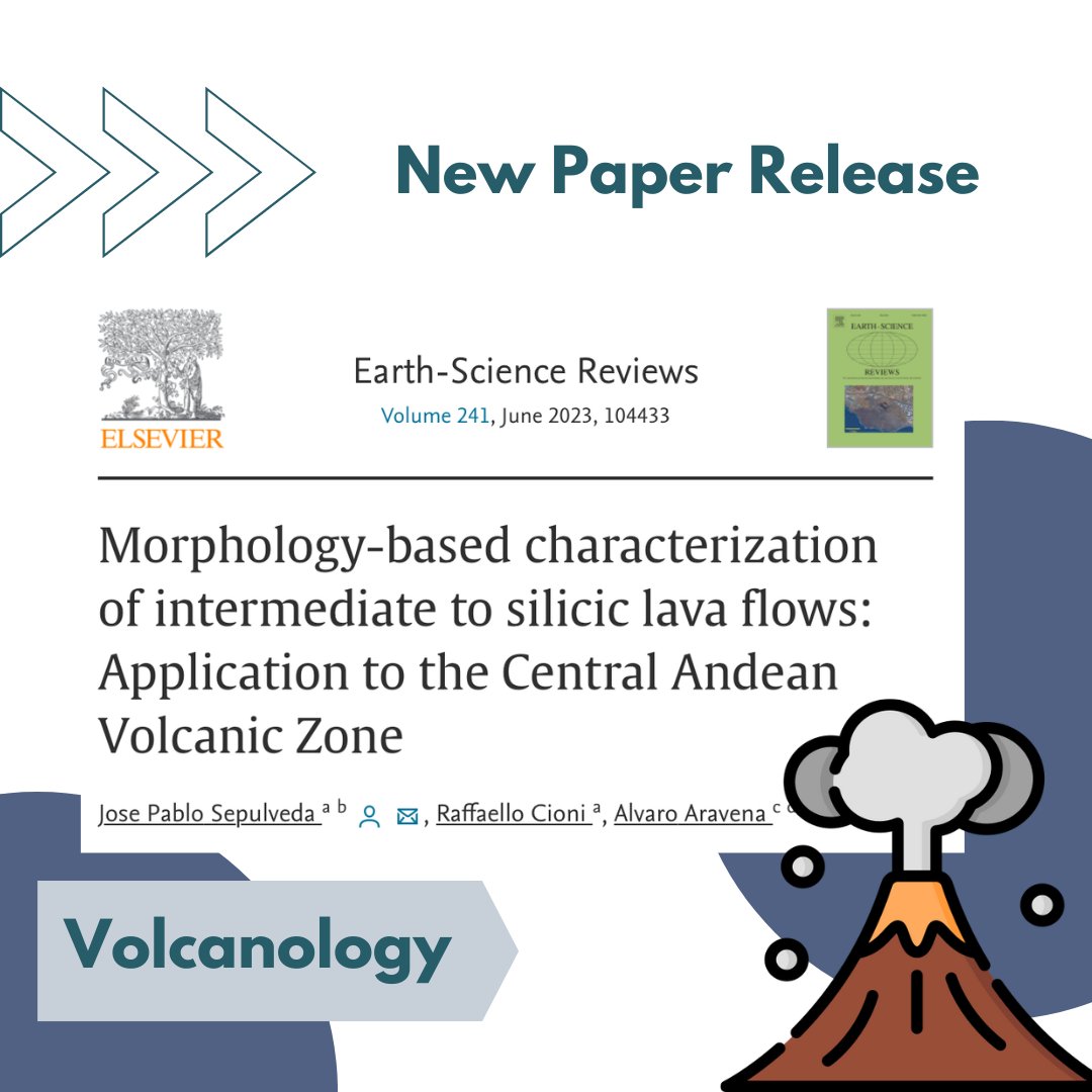 Paper release alert! Sepúlveda et al. (2023) introduced a Fourier analysis to quantitatively characterize the lava flows’ plain-view shape and a method based on an S-Transform spectral analysis of satellite images to assess the surface folding pattern sciencedirect.com/science/articl…