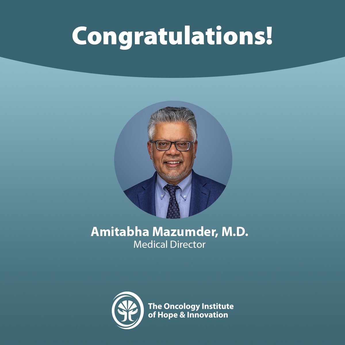 May is #Melanoma/#SkinCancer Awareness Month – We'd like to recognize Dr. Mazumder who is the leading recruiter nationwide for a Phase 3 study in patients diagnosed with Metastatic Melanoma.

Learn more about our #ClinicalResearch: ow.ly/wEgU50Om7uH