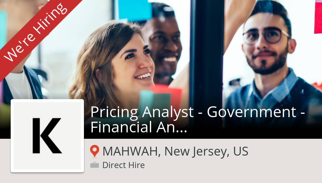 kinard_abby's tweet photo. Apply now to work for #KellyServices as Pricing #Analyst - Government - Financial #Analyst in #MAHWAH! #job https://t.co/eyPZjXxGk4 https://t.co/tCqTDKU3L4
