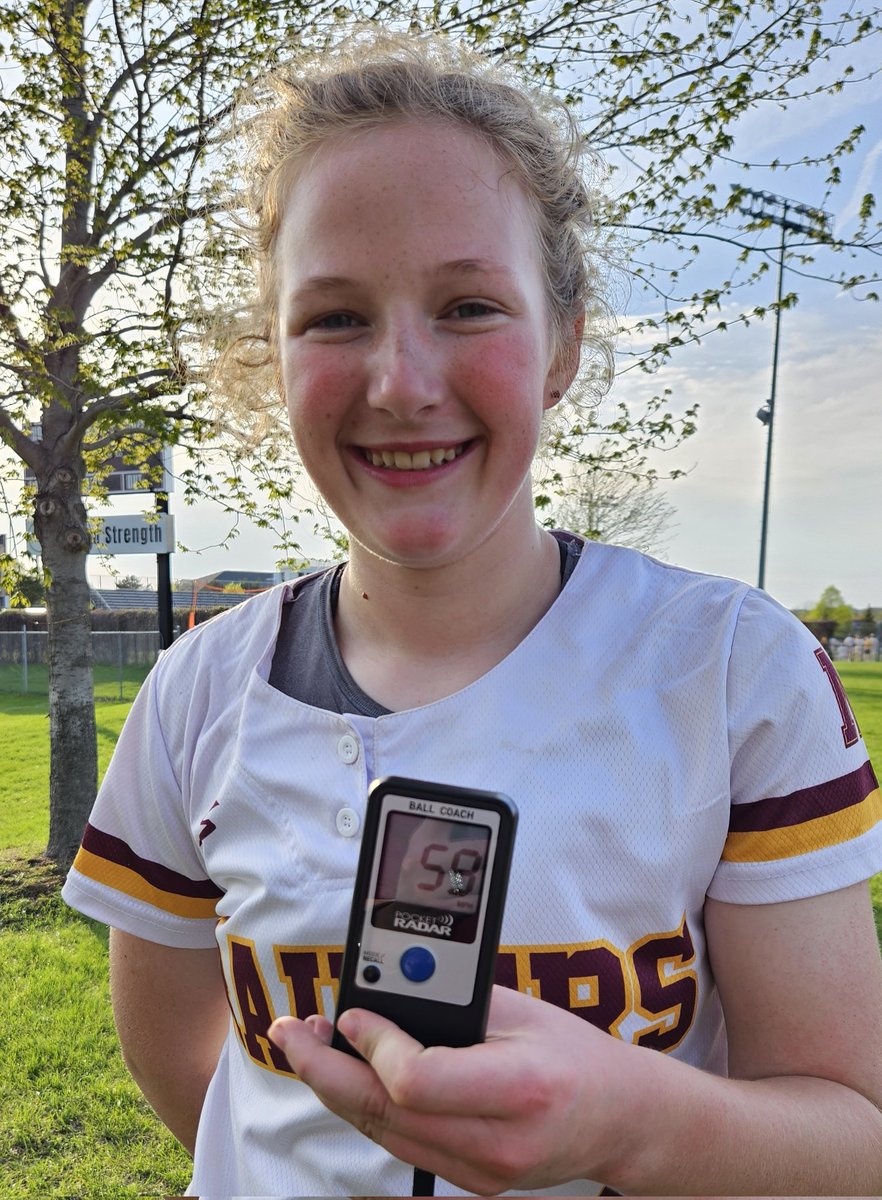 KHafe22's tweet photo. 14 more strikeouts in 5 innings to total 89 in 41 innings and 8-0 pitching record...and hit 59 mph today!

@MnBombers @mnbombers13u https://t.co/5lS6M1w2oS