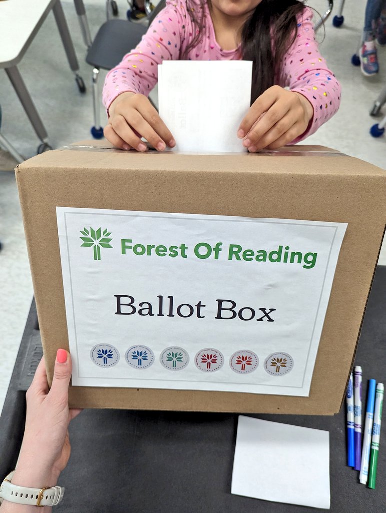 ViolaDesmondLLC (@violadesmondllc) on Twitter photo It's voting day today at VDPS! Stay tuned for our final results for our favourite Forest Of Reading books.
<a href="/ONLibraryAssoc/">OLA</a> <a href="/ForestofReading/">Forest of Reading</a> <a href="/violadesmondps/">DDSBViolaDesmondPS</a> It's voting day today at VDPS! Stay tuned for our final results for our favourite Forest Of Reading books.
<a href="/ONLibraryAssoc/">OLA</a> <a href="/ForestofReading/">Forest of Reading</a> <a href="/violadesmondps/">DDSBViolaDesmondPS</a>