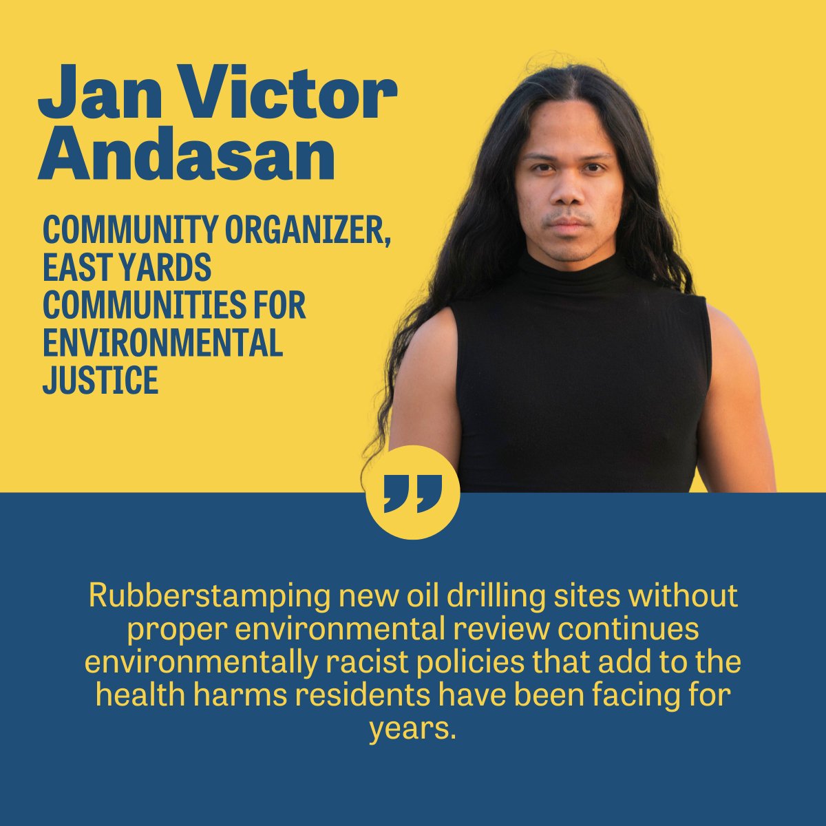 BREAKING: @CenterForBioDiv is suing CalGEM. 
“We really want to see the regulators held accountable for rubber-stamping permits that are near where people are living and playing.”

Frontline communities are simply trying to breathe.  #NoNewPermits #EnvironmentalJustice @EYC4EJ