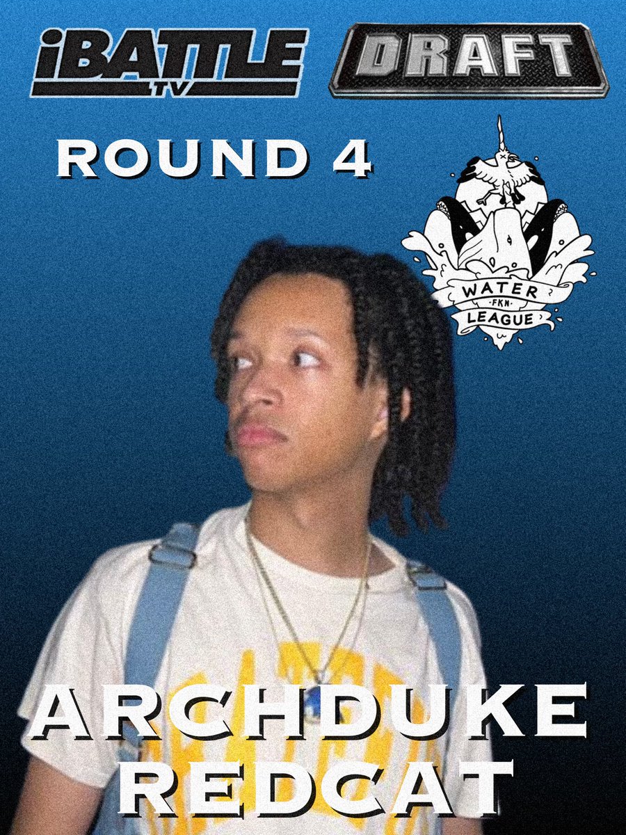 AllThingsBatRap's tweet photo. Round 4 of the @ibattletv Draft..
#WaterLeague selects ARCHDUKE REDCAT (@ArchdukeRedcat)
#SkyLeague selects JALOPY BUNGUS (@Sir_Bungus)
#iBattleDraft https://t.co/ARWOgvzhJ8