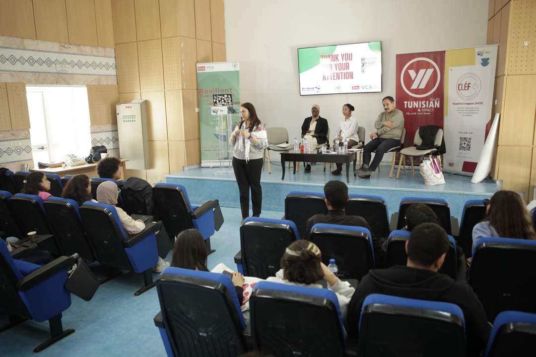 ImpactTunisian's tweet image. المائدة المستديرة حول "تعزيز التنمية المستدامة" التى نظمتها "شباب تونس يؤثر" بالشراكة مع  "youthful Impact” يوم الاربعاء 10 ماي 2023 بالمعهد العالي لعلوم و تكنولوجيات البيئة ببرج سدرية. 🌎
حيث تم التطرق الى أهداف التنمية المستدامة  و الأجندة 2030 في تونس
#VCA #TYI #Hivos
🇹🇳✌