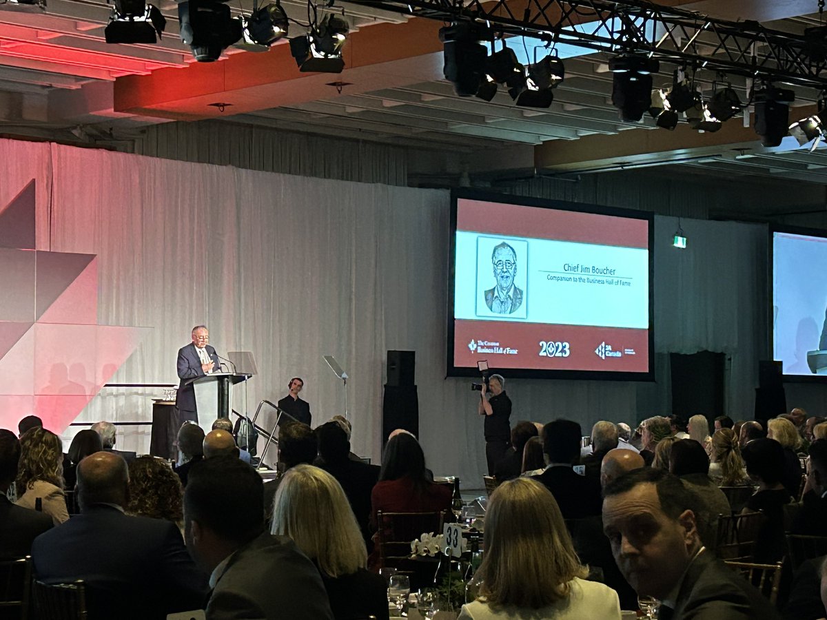 “I’ve watched young people turn into entrepreneurs. 
The most rewarding job is to watch the development of my people.”
-Chief Jim Boucher, CBHF

#CBHF2023 #JACanada