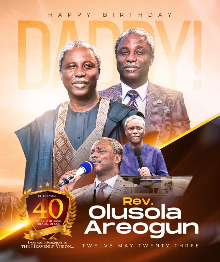 Rev. Oyenike Areogun (@oyenikeareogun) on Twitter photo I celebrate 40 years of laying life down, commitment and obeying the call of God. Your life has made the calling beautiful. I also say a Happy birthday to my trainer and Apostolic joint <a href="/ReverendAreogun/">Rev. Olusola Areogun</a>. #40thAnniversary #HBDRevAreogun #UpHolyGhost I celebrate 40 years of laying life down, commitment and obeying the call of God. Your life has made the calling beautiful. I also say a Happy birthday to my trainer and Apostolic joint <a href="/ReverendAreogun/">Rev. Olusola Areogun</a>. #40thAnniversary #HBDRevAreogun #UpHolyGhost